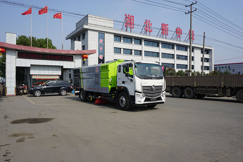 中潔牌XZL5185TXS6福田單橋洗掃車(chē)